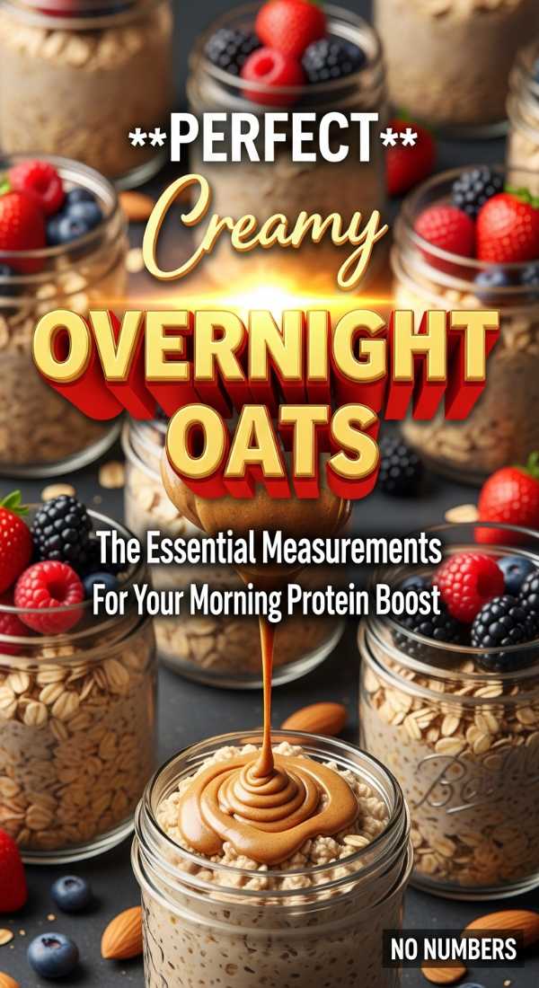Perfect High Protein Overnight Oats
