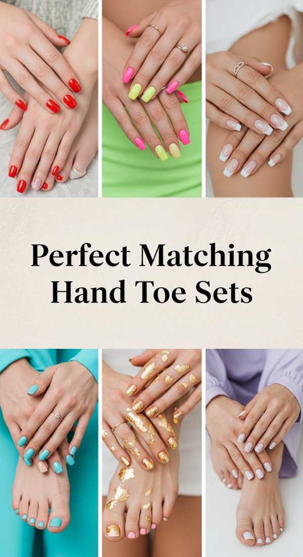 Perfect Matching Hand Toe Sets 69e757b1709ad