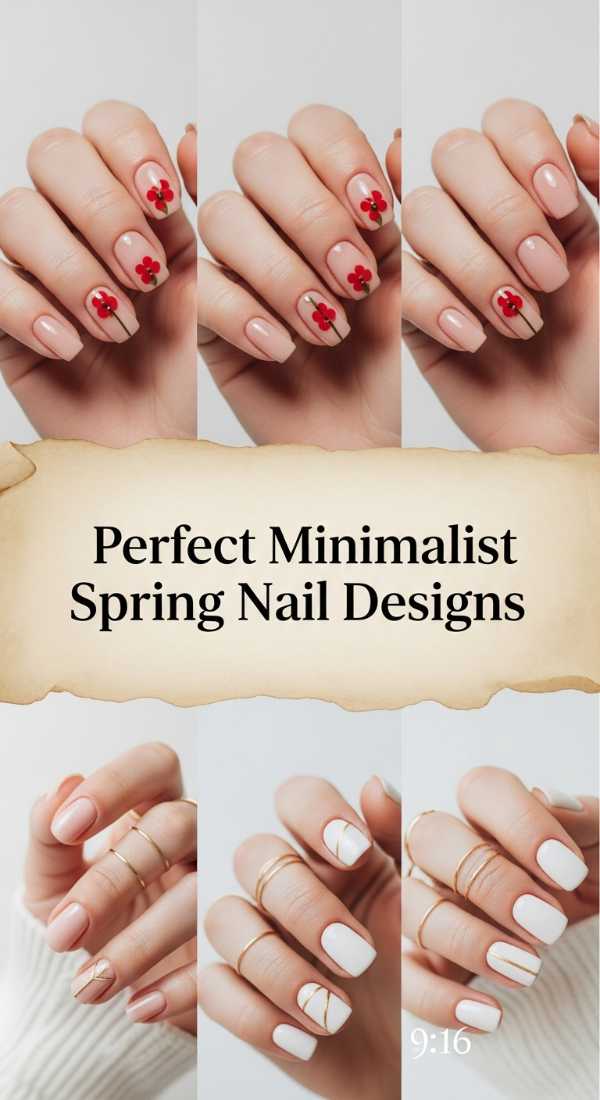 Perfect Minimalist Spring Nail Designs 69e5f3e843b00