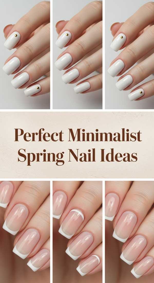 Perfect Minimalist Spring Nail Ideas 69f249388329f