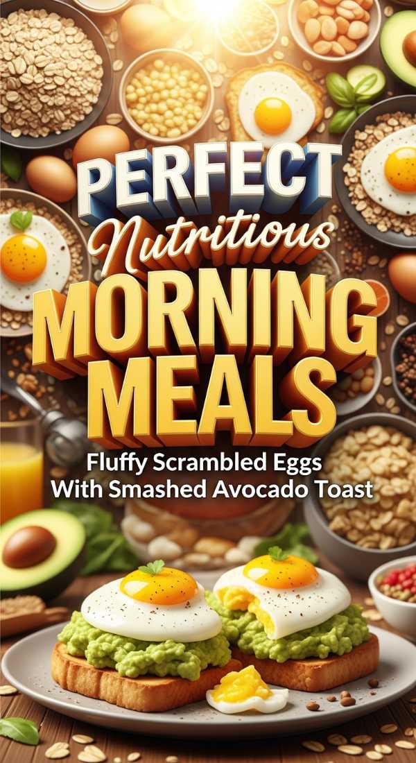 Perfect Nutritious Morning Meals 69dde6f72c365