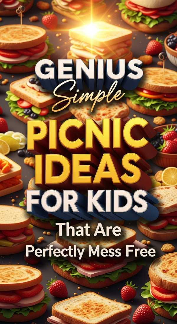 Perfect picnic food ideas for kids