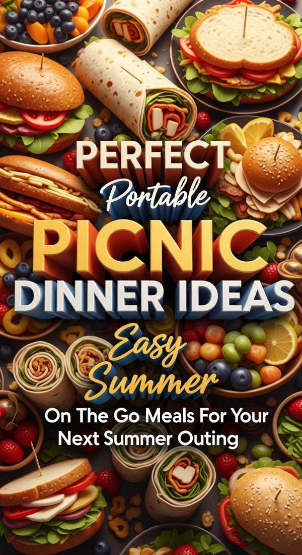 Perfect Portable Picnic Dinner Ideas 69eca8d1a0917