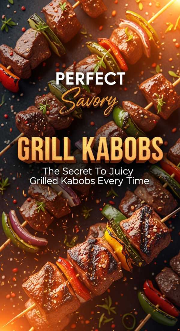 Perfect Savory Grill Kabobs The Secret To Juicy Skewers 69f1de9910864