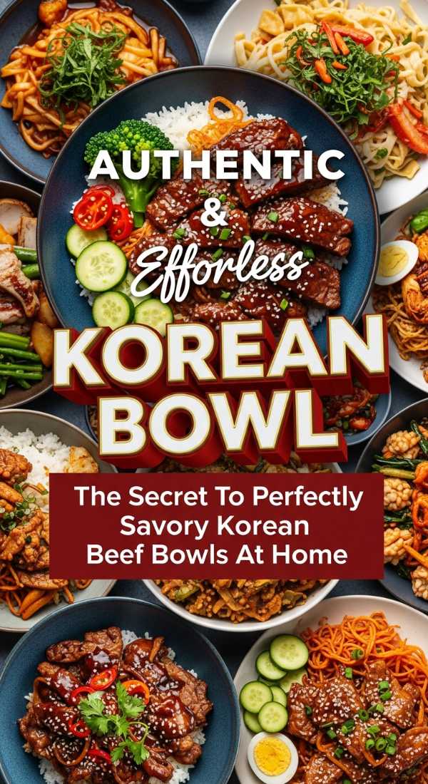 Perfect Savory Korean Beef Bowl Recipe 69eb221b02e0e