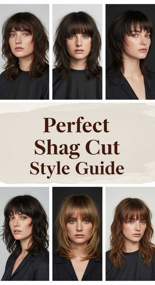 Perfect Shag Cut Style Guide