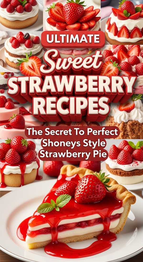Perfect Shoneys Style Strawberry Pie 69e5cd872084e