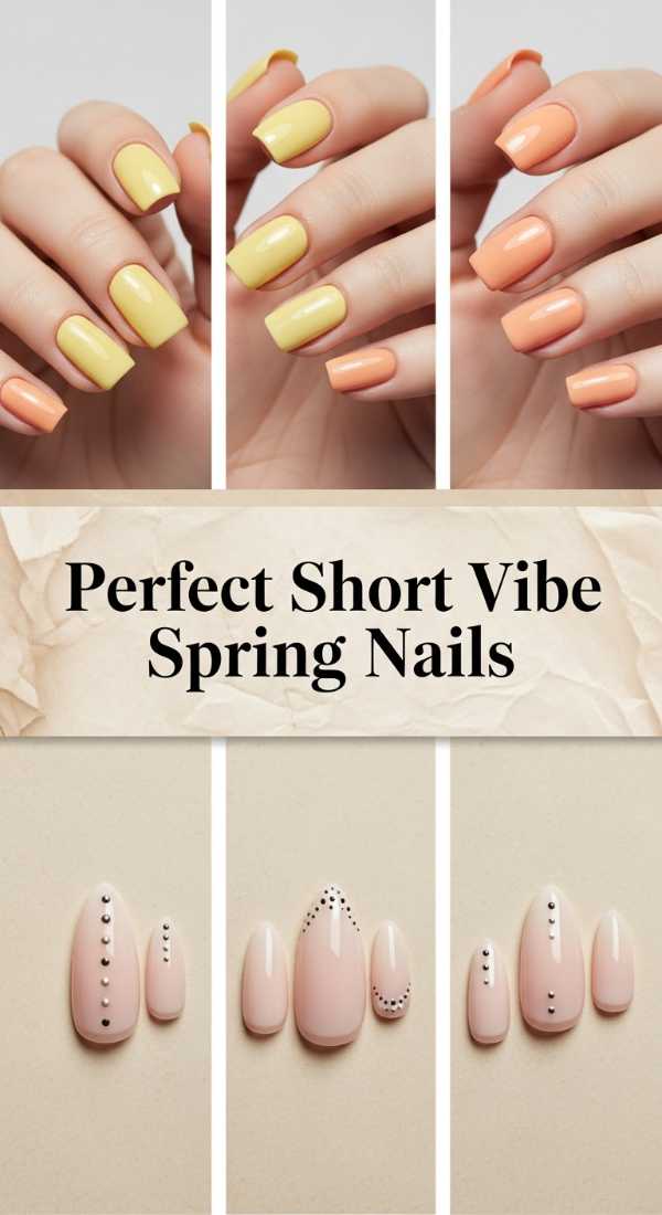 Perfect Short Vibe Spring Nails 69f24a7ce67ce