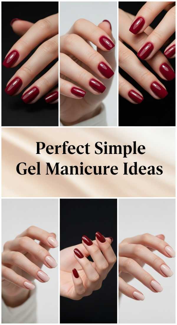 Perfect Simple Gel Manicure Ideas 69ece597a7052