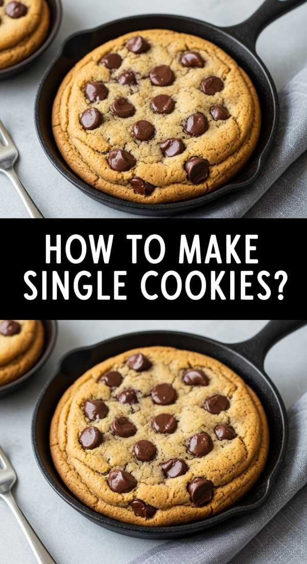 Perfect Single Serve Cookie For One 69df8f61862d1