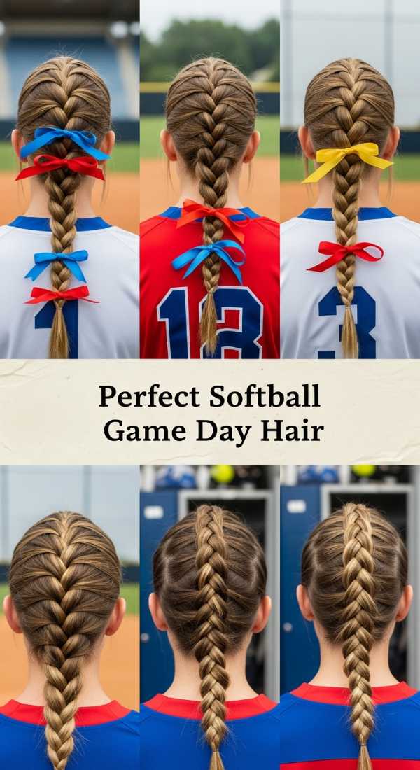 Perfect Softball Game Day Hair 69f261e11ca38