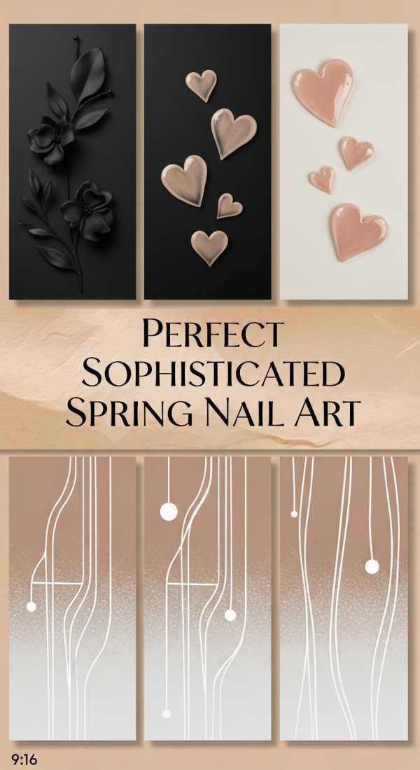Perfect Sophisticated Spring Nail Art 69e651848a2ff