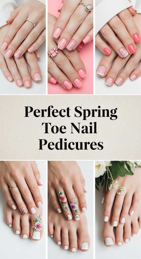 Perfect Spring Toe Nail Pedicures 69f24a75b1e80