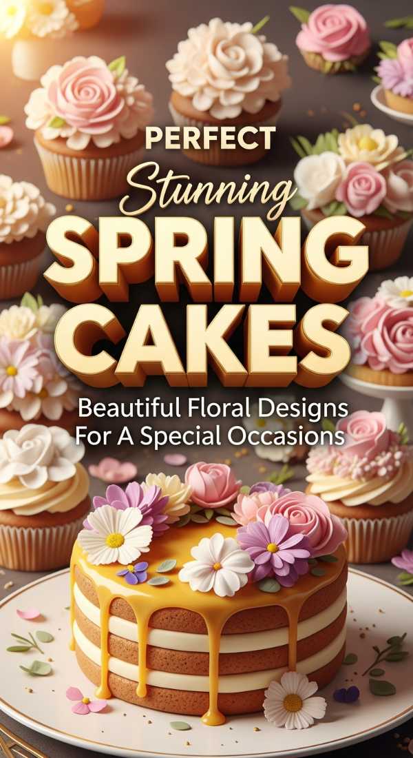 Perfect Stunning Spring Cakes Designs 69e70adf32a28