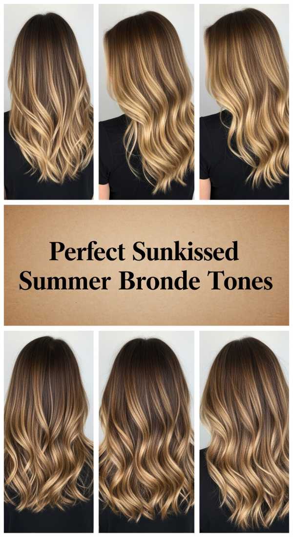Sunkissed & Sizzling: The Ultimate Summer Hair Trends You Need to Try Perfect Sunkissed Summer Bronde Tones 69df3fd6a26fa