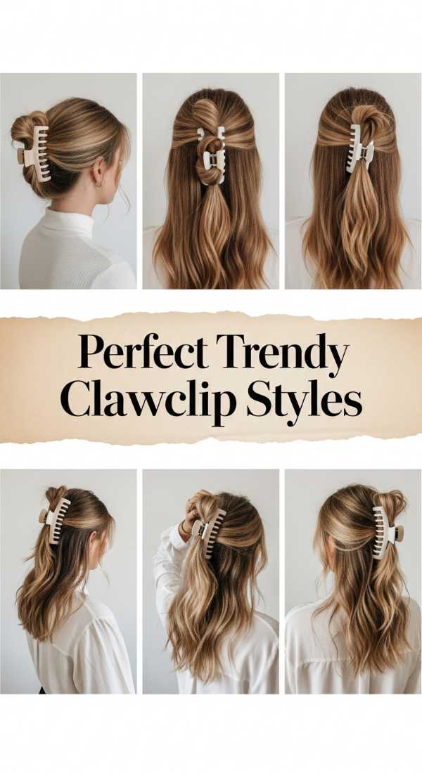 Perfect Trendy Clawclip Styles 69ee51bd12692