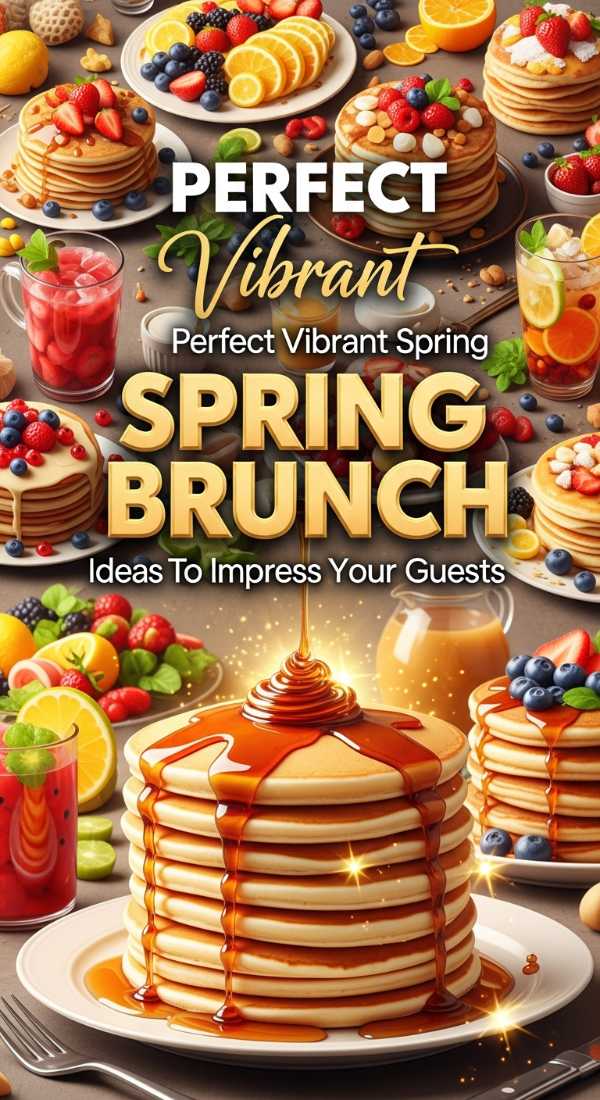 Perfect Vibrant Spring Brunch Ideas To Impress Your Guests 69ef028245699