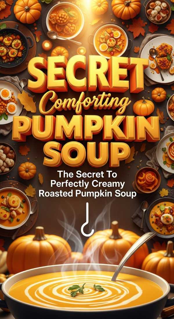 Perfectly Creamy Roasted Pumpkin Soup 69f19e10be821