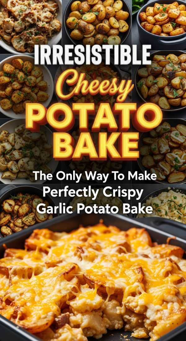 Perfectly Crispy Garlic Potato Bake Secret 69e8643b4d168