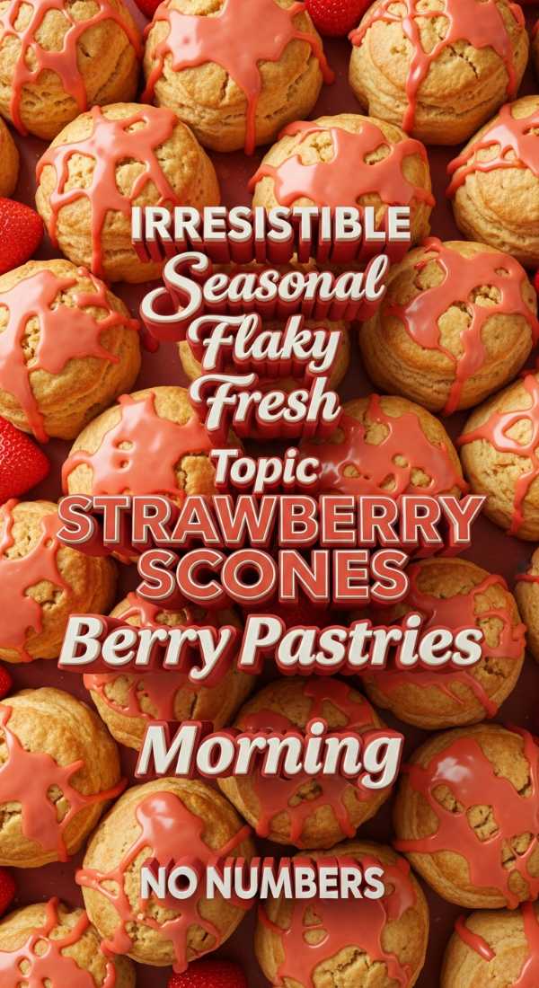 Perfectly Flaky Strawberry Scones For Summer Breakfast 69f203d8d13b2