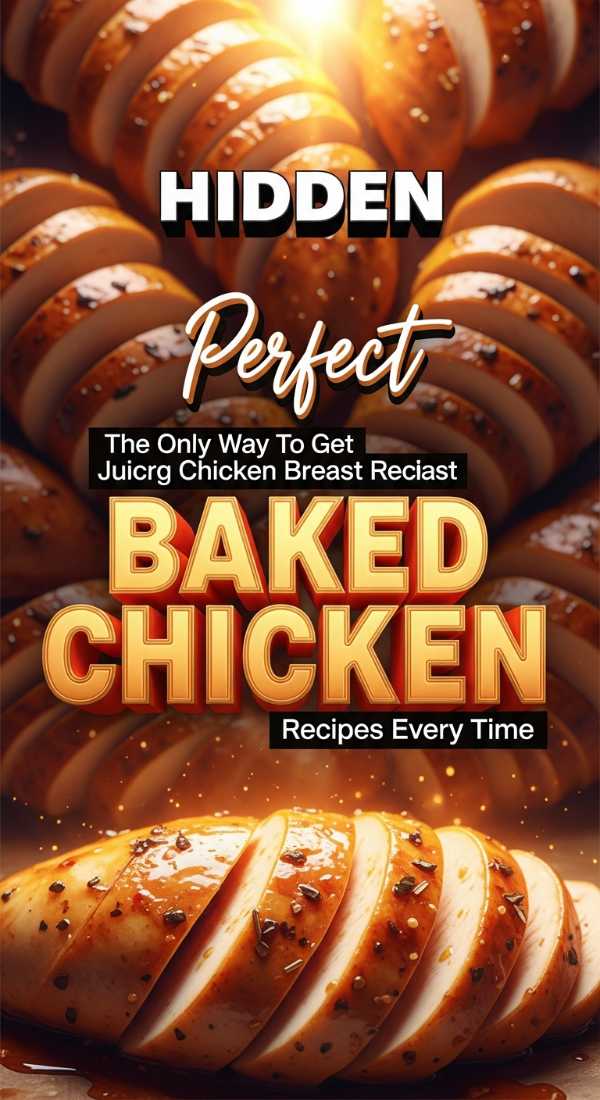Perfectly Juicy Baked Chicken Breast Recipes Guide 69e4a6f903237