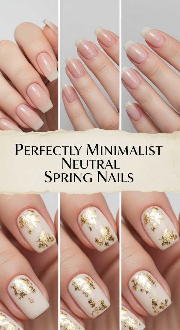 Perfectly Minimalist Neutral Spring Nails 69e5f3f29ecce