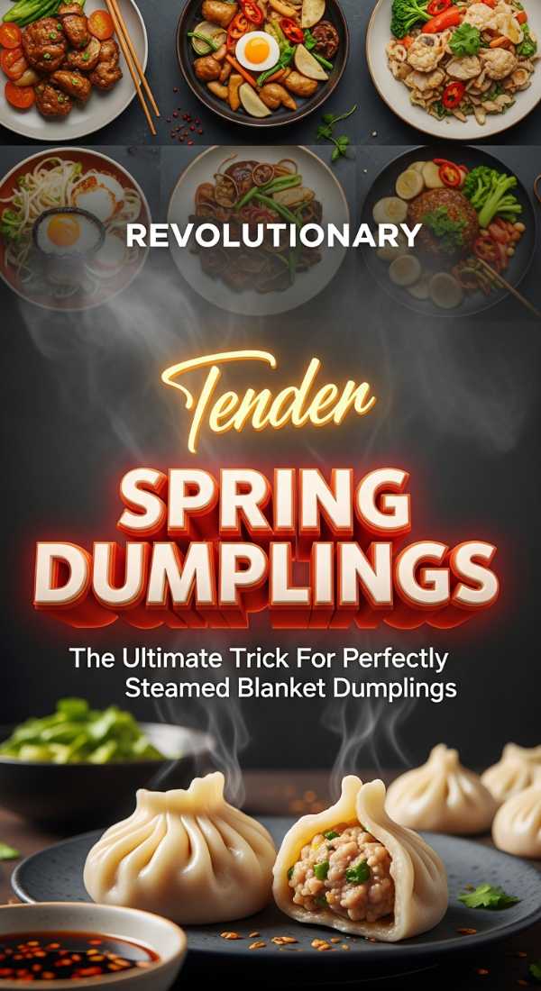 Perfectly Steamed Blanket Dumplings For Dinner 69e9bbae289f6