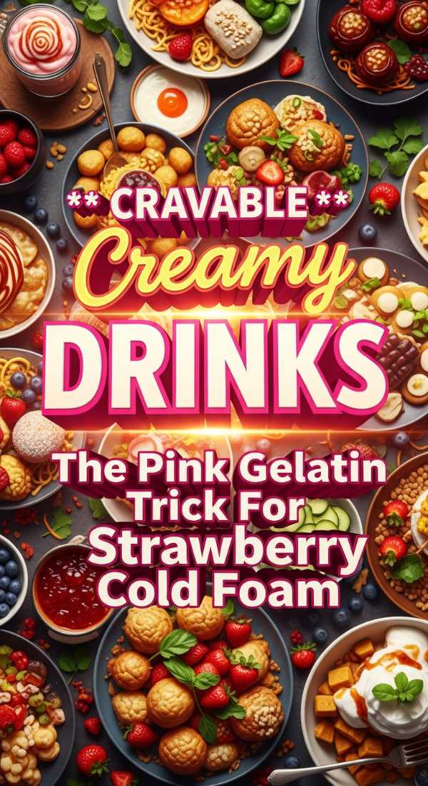 Pink Gelatin Trick Strawberry Cold Foam 69edb9015d59f
