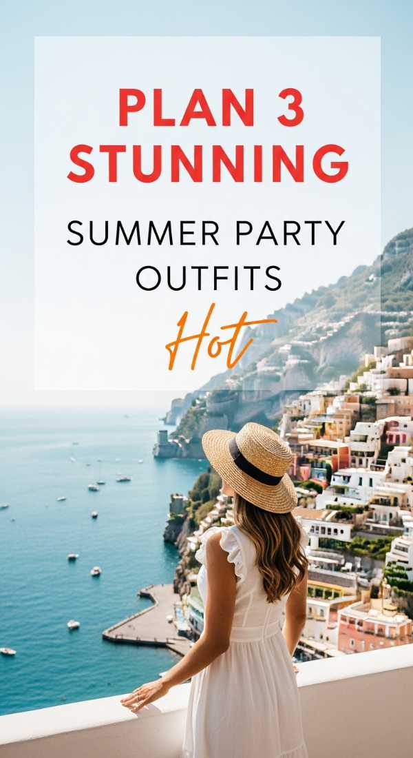 Plan 3 Stunning Summer Party Outfits For Your Next Event 69e4ae35e205c