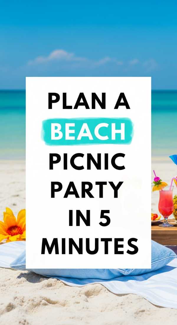 Plan A Beach Picnic Party In 5 Minutes 69efae54d3a04