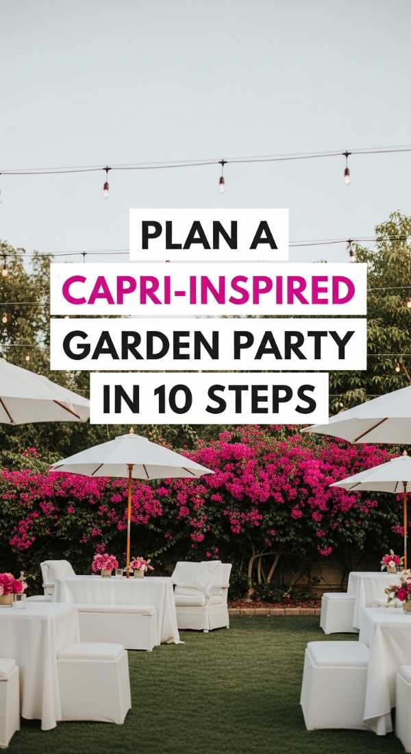 Plan A Capri Inspired Garden Party In 10 Steps 69ee54ee7bf80