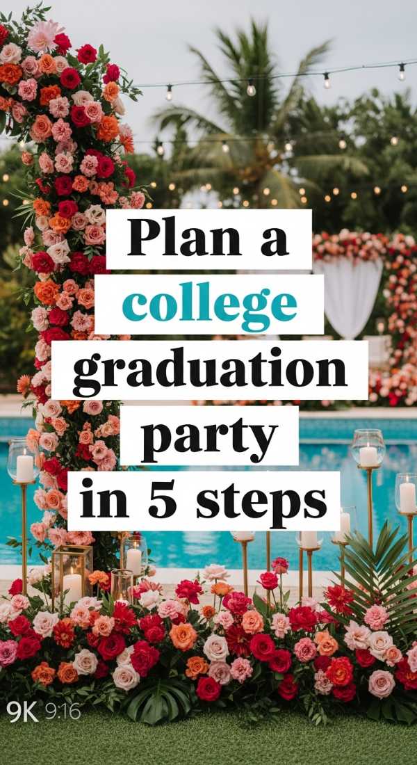 Plan A College Graduation Party In 5 Steps 69efae44d3695
