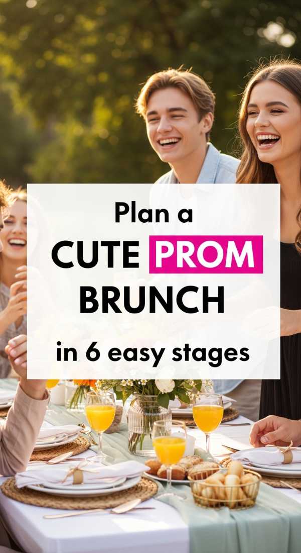 Plan A Cute Prom Brunch In 6 Easy Stages 69f0dece84fd0