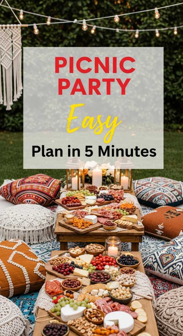 Plan A Luxury Picnic Party In 5 Simple Minutes 69efa7b4cc5c9