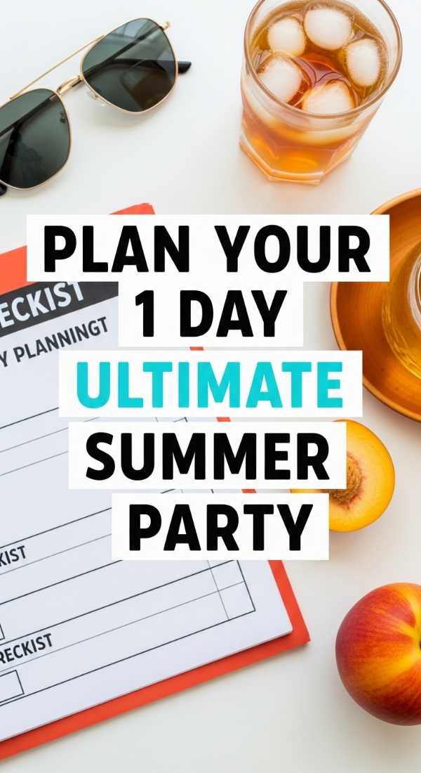 Plan Your 1 Day Ultimate Summer Party 69ecb07d6ea22