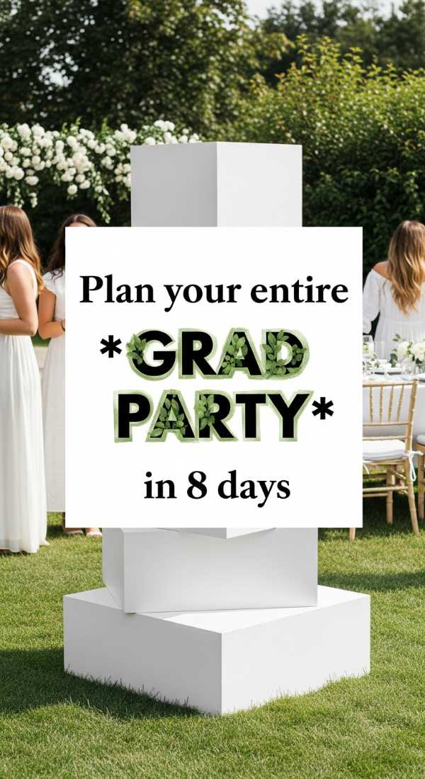 Plan Your Entire University Grad Party In 8 Days 69ee54ec8e786