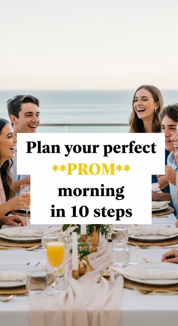 Plan Your Perfect Prom Morning In 10 Steps 69e9fe76805c9