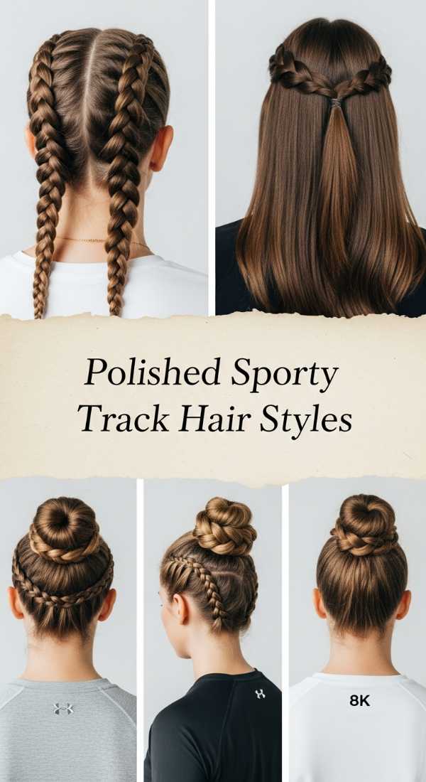Polished Sporty Track Hair Styles 69e5e1072175c