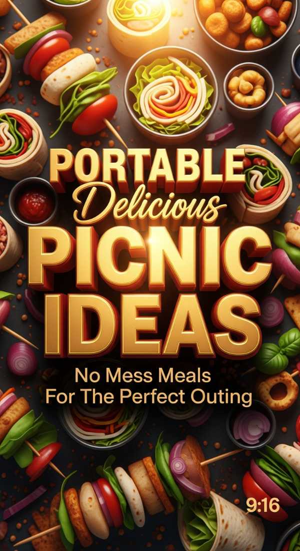 Portable Delicious Picnic Ideas No Mess Meals For The Perfect Outing 69eca54a63adc
