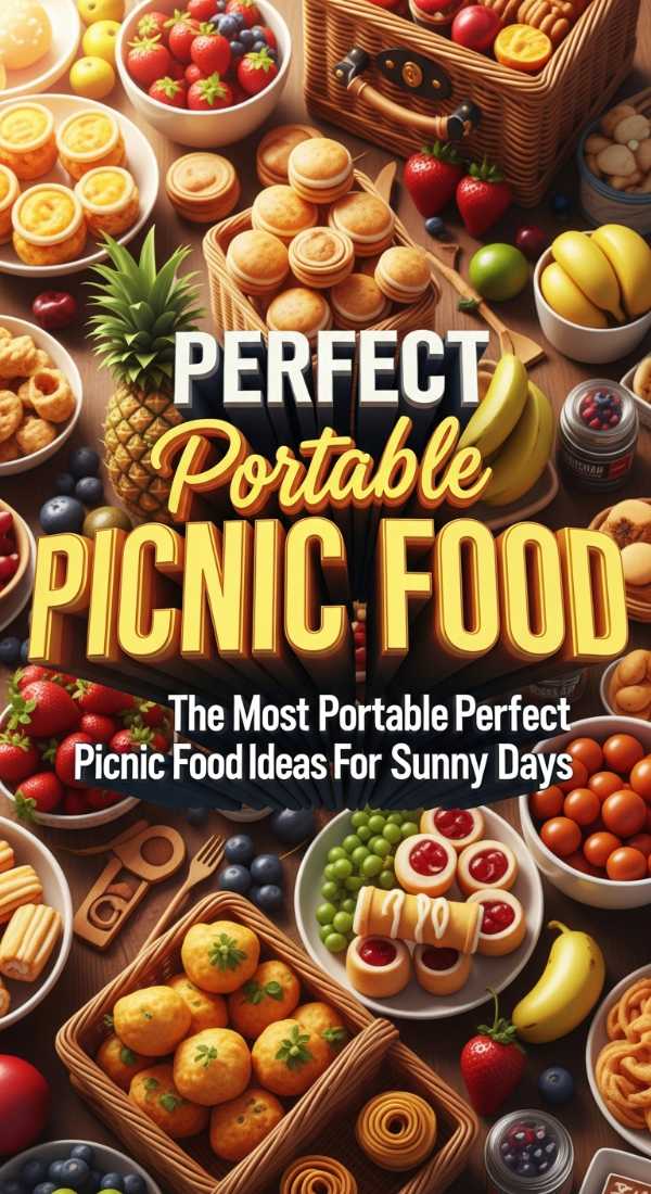 Portable Picnic Food Ideas For Summer 69edba3ca0481