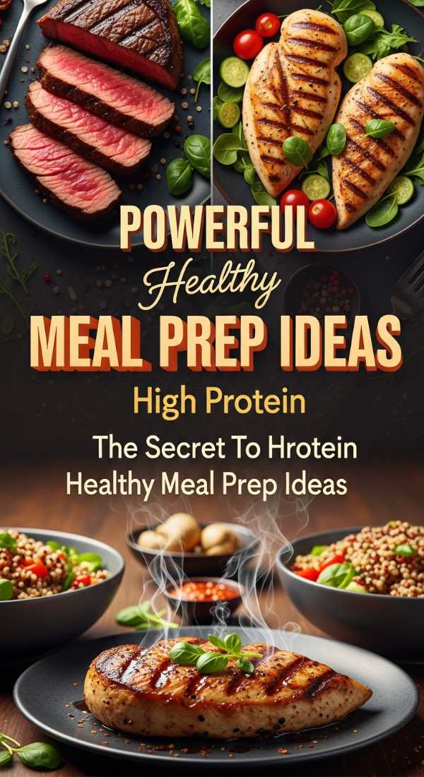 Powerful Healthy Meal Prep Ideas For Protein Bowls 69f062faa728e
