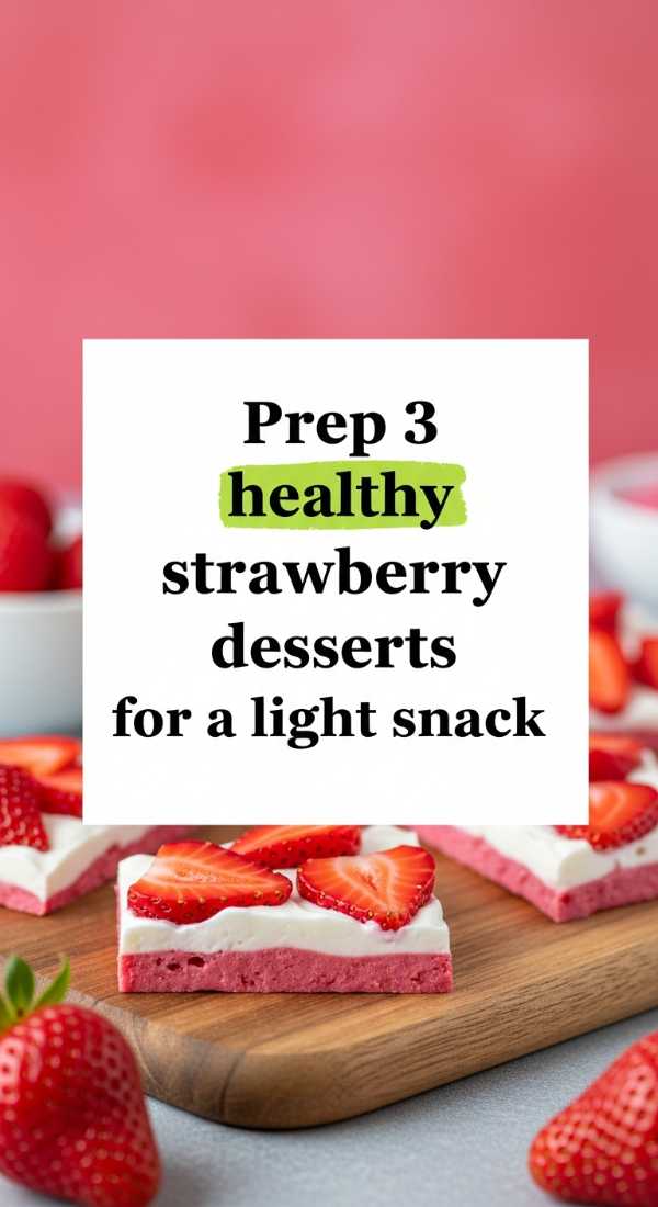 Prep 3 Healthy Strawberry Desserts For A Light Snack 69f05ac48f9b2