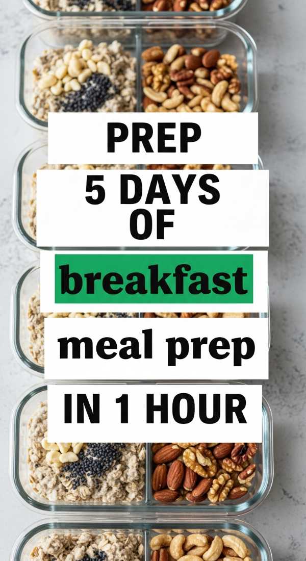 Prep 5 Days Of Breakfast Meal Prep In 1 Hour 69e853ddea0f7