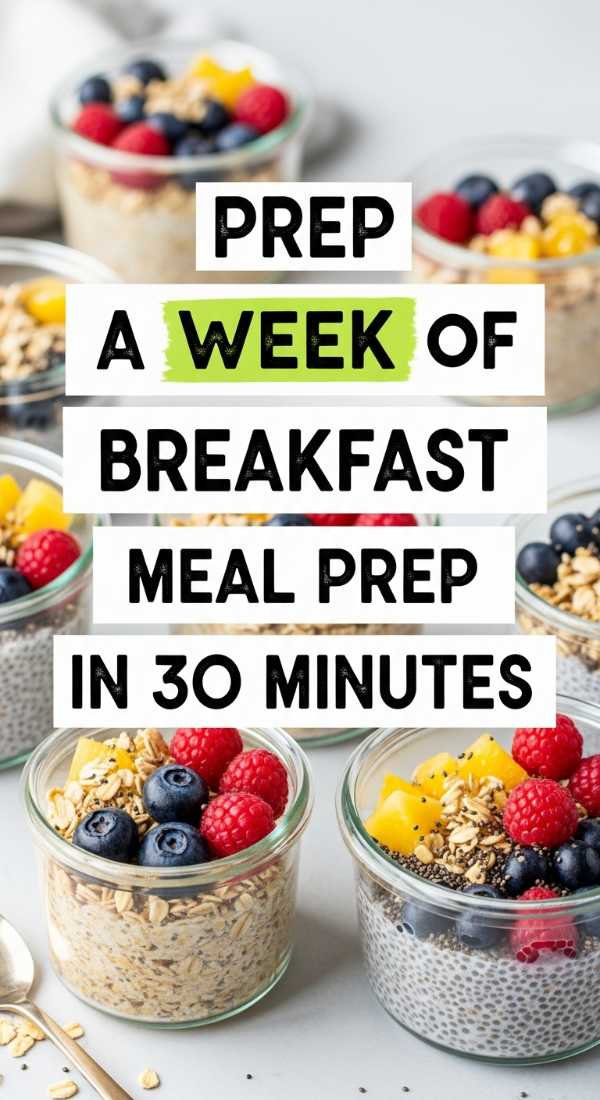 Prep A Week Of Breakfast In 30 Minutes 69edfa825b3ff