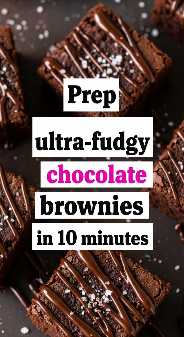 Prep Ultra Fudgy Chocolate Brownies In 10 Minutes 69f1970ed60e3