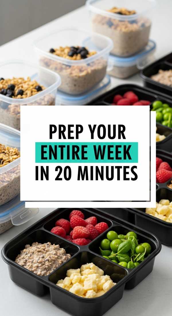 Prep Your Entire Week In 20 Minutes 69ec86e60ec03