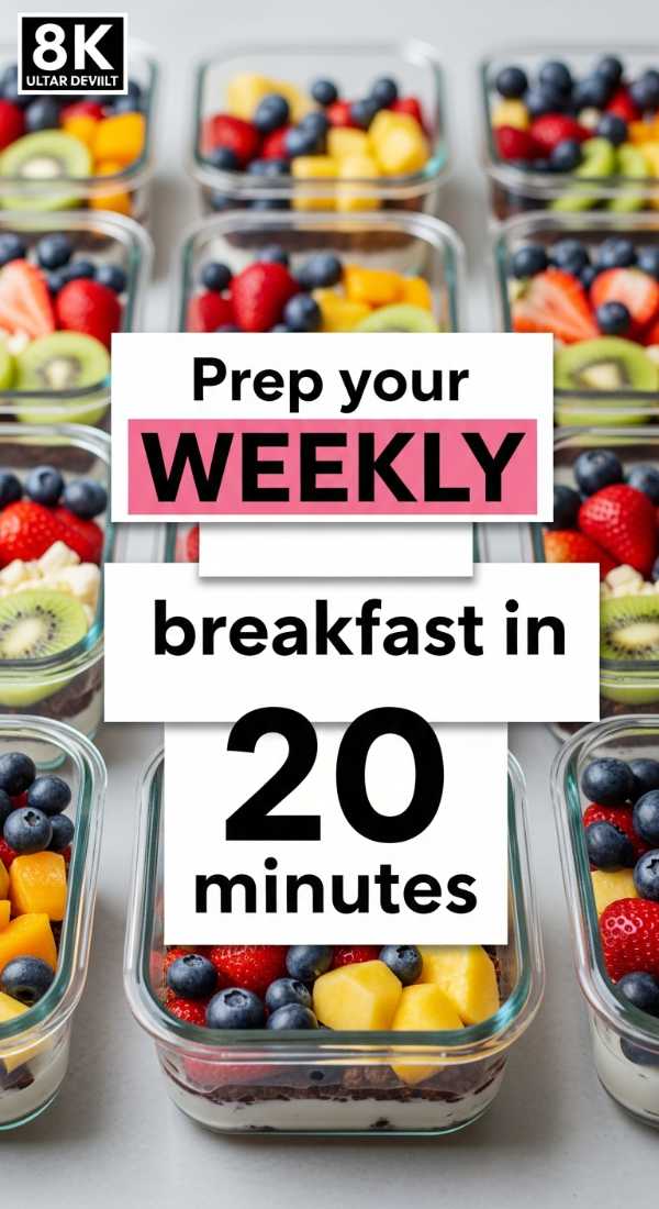 Prep Your Weekly Breakfast In 20 Minutes 69e9b5686b272