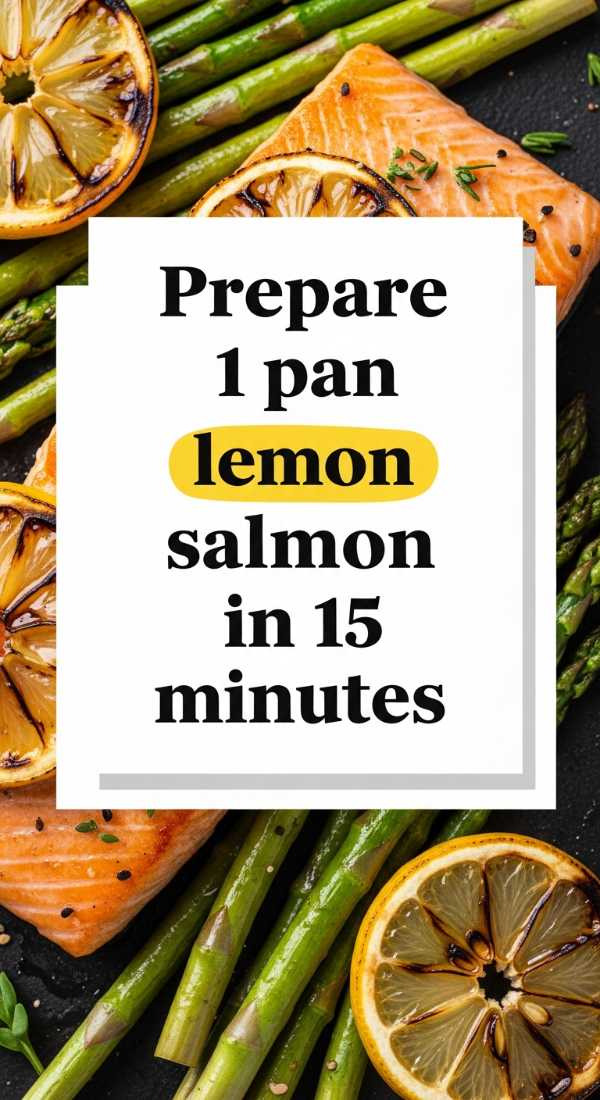 Prepare 1 Pan Lemon Salmon In 15 Minutes 69f19703730f0