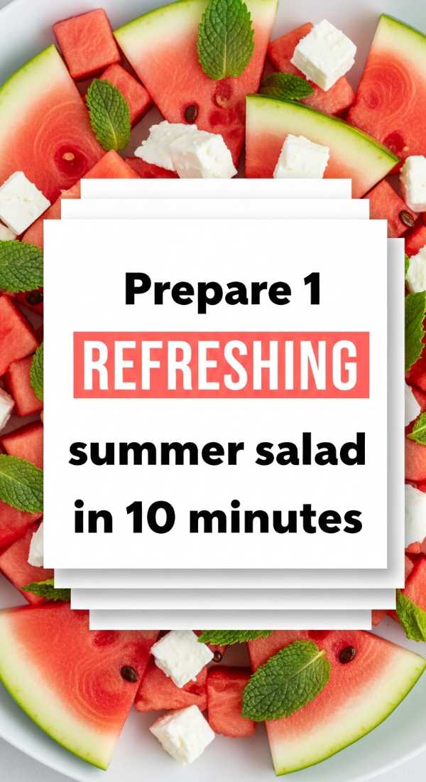 Prepare 1 Refreshing Summer Salad In 10 Minutes 69e9b6da6cb9e