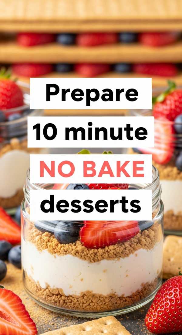 Prepare 10 Minute No Bake Desserts 69ef4b6b0b914